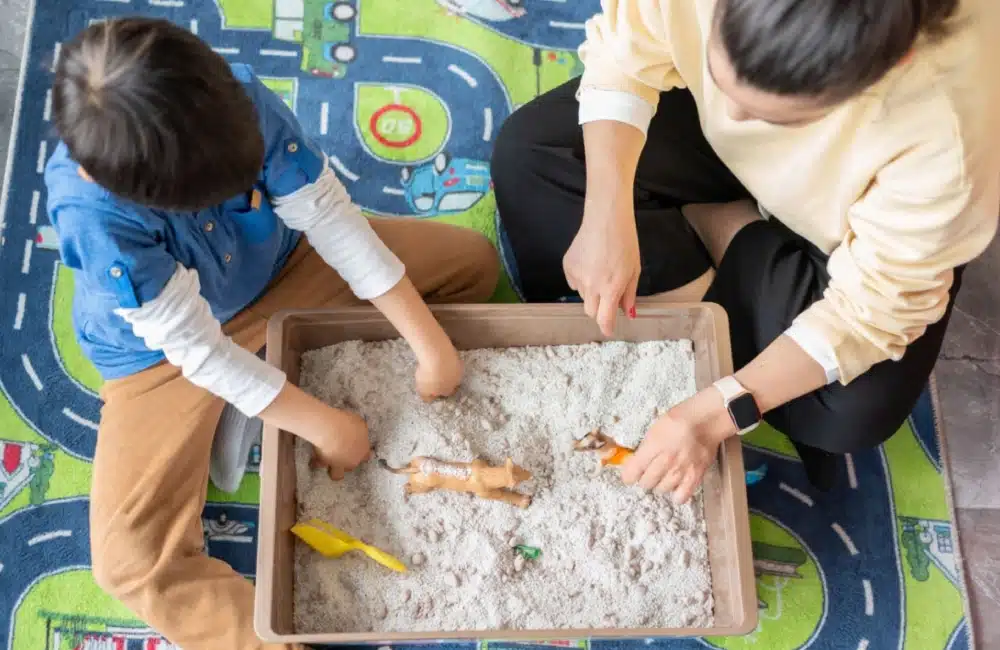 Sensory play for toddlers